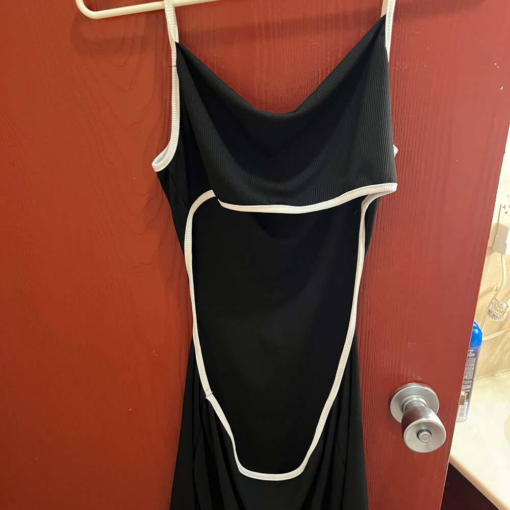 Luna Rose Mini Dress Black